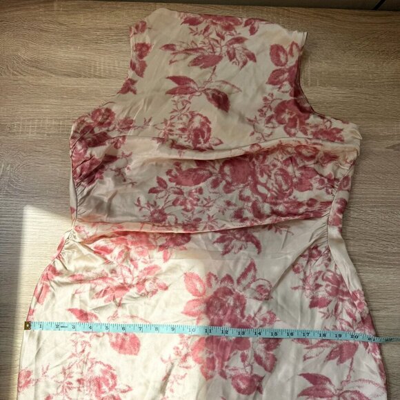 NWT Reformation Anaiis Silk Maxi Dress Cameo Rose Floral Print 10 - Picture 10 of 15